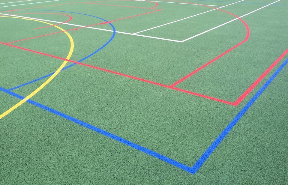 Image of a multisport games area